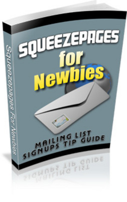 Product picture Squeeze Pages For Newbies