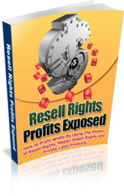Product picture Resell Rights Profits Exposed