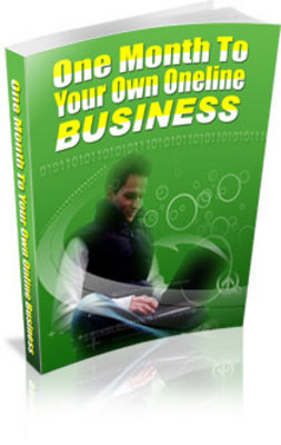 Product picture One Month To Your Own Online Business - MRR
